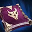 Fiendish Codex icon showing a purple book with a gold ornament