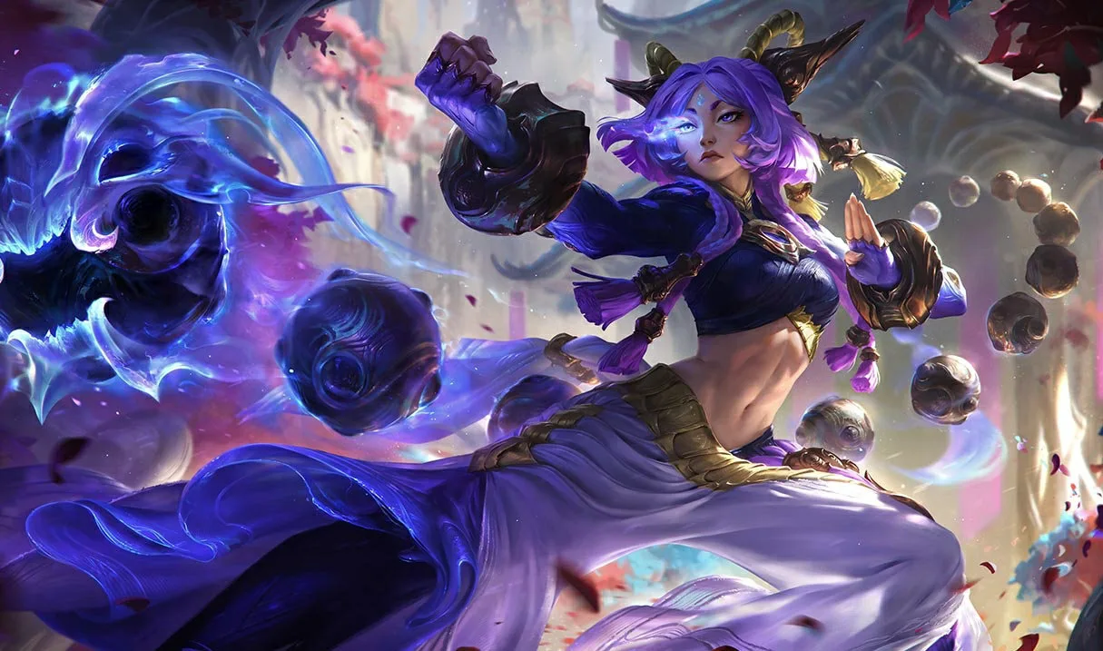 Yunara base splash art