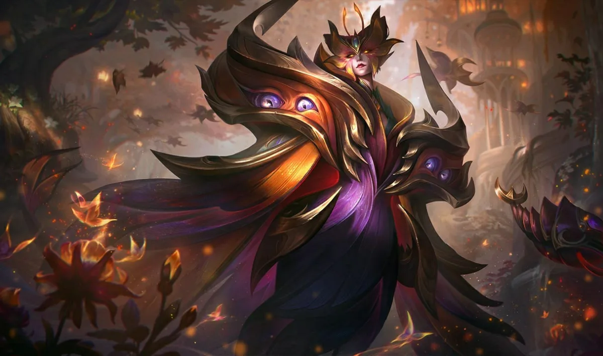 Faerie Court Bel'Veth in official League of Legends splash art