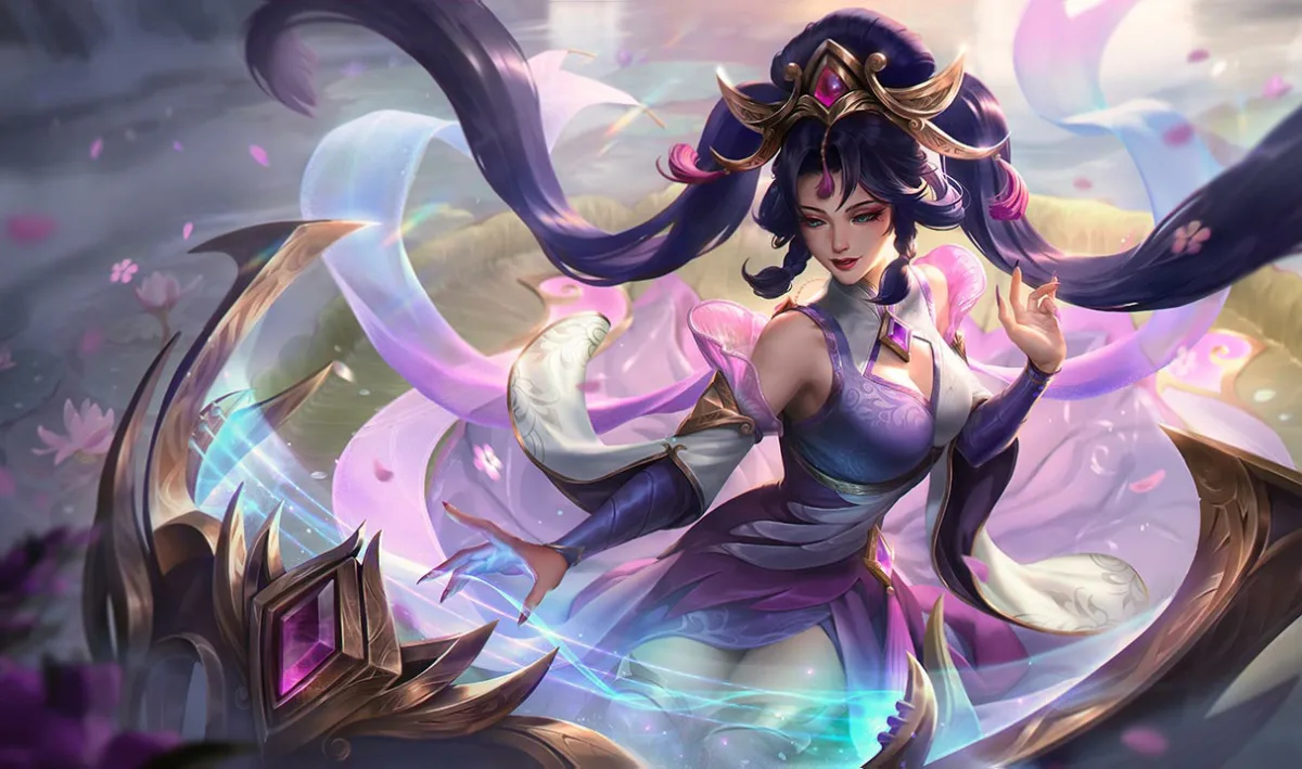 Immortal Journey Sona channeling golden and jade music