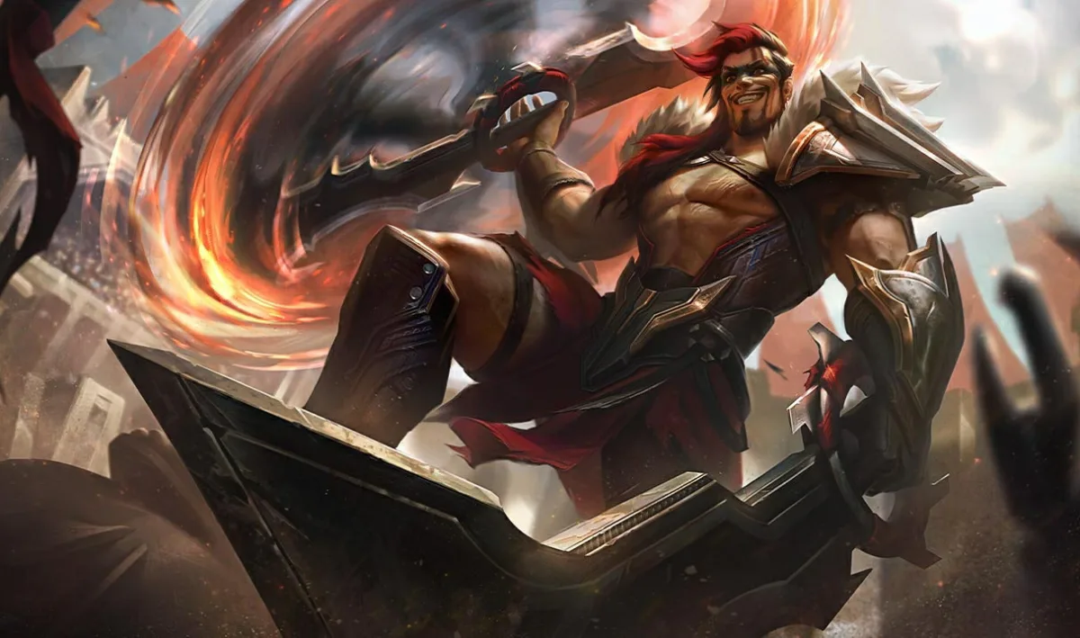 Grand Reckoning Draven entering the arena