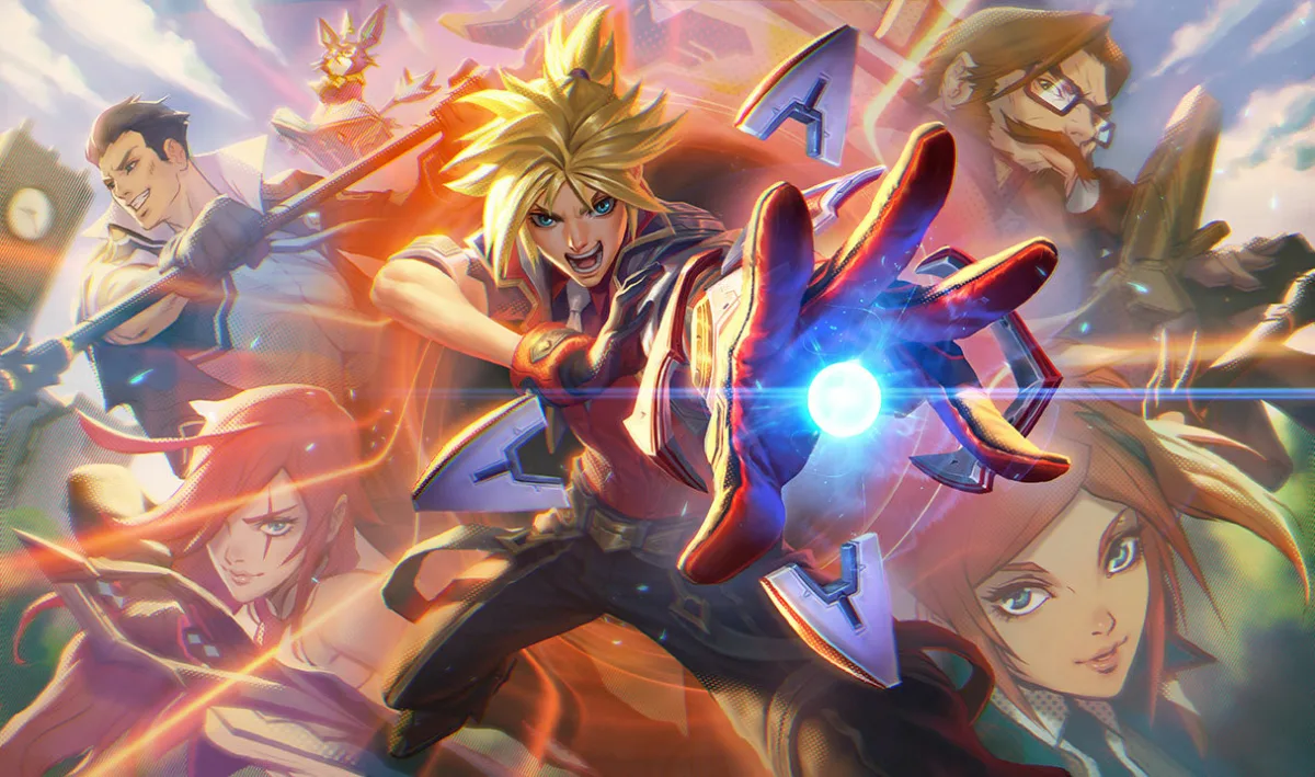 Battle Academia Ezreal firing a glowing spell