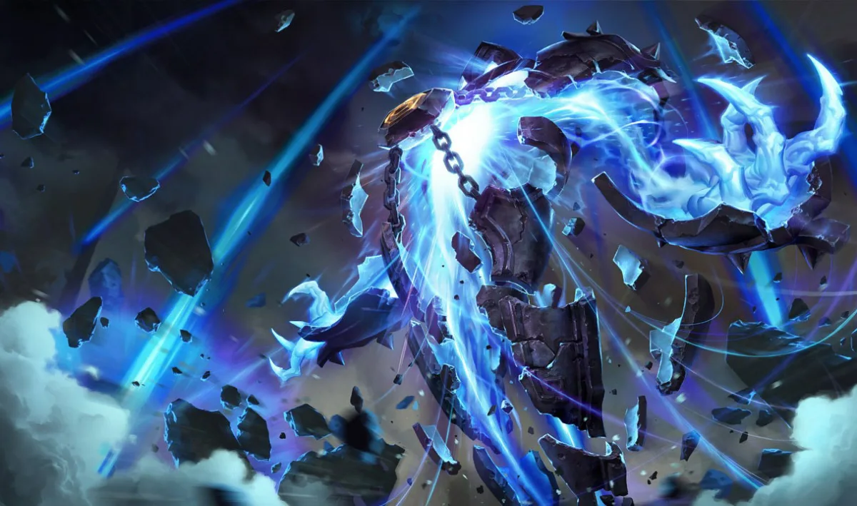 Xerath channeling arcane energy