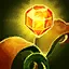 Stealth Ward trinket icon showing a glowing yellow crystal on a green base