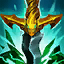 Serpent's Fang icon showing a gold and green bladed weapon